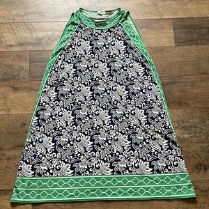 🛍️3/$20❗️Women’s size XL max studio blue and green summer dress #48